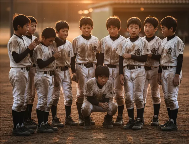 子ども達が疲れてる